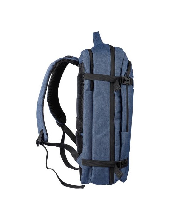 Sac à dos porte-ordinateur de 17'' en polyester rPET 300D personnalisé Malcolm