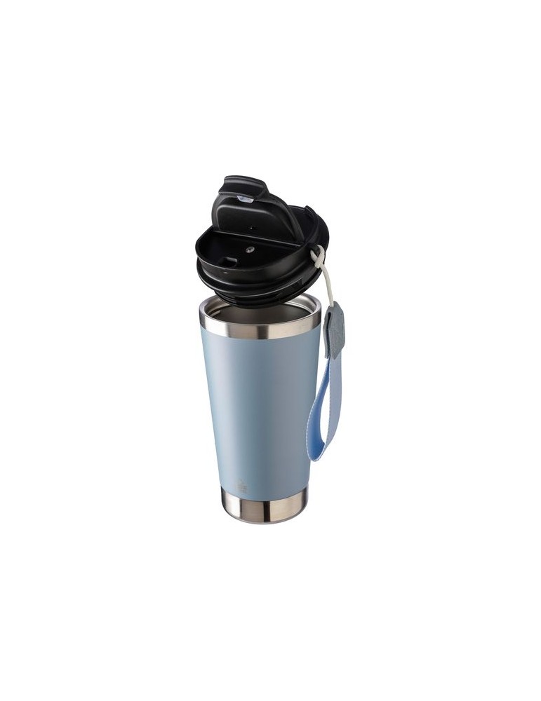 Mug isotherme en acier inoxydable recyclé personnalisé Kayla
