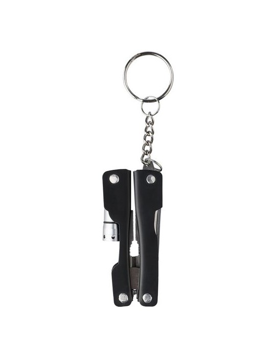 Pince multifonction en acier inoxydable publicitaire Clifton