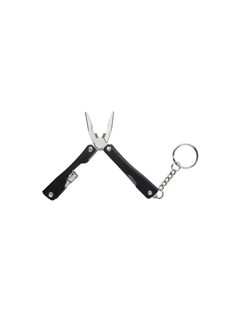Pince multifonction en acier inoxydable publicitaire Clifton