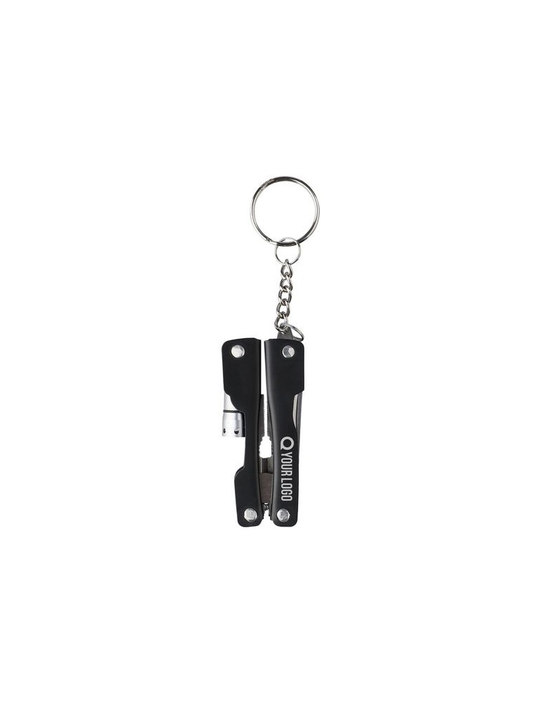 Pince multifonction en acier inoxydable publicitaire Clifton