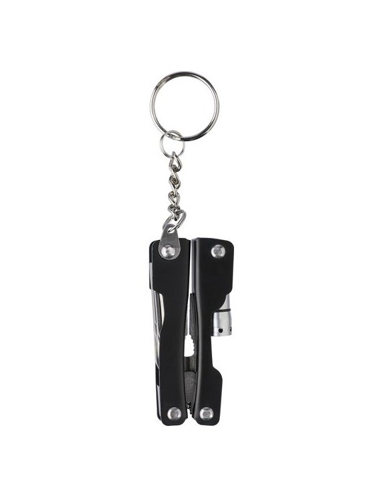 Pince multifonction en acier inoxydable publicitaire Clifton