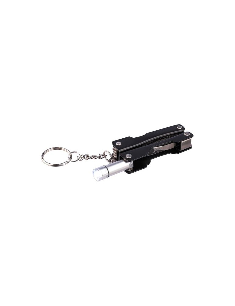 Pince multifonction en acier inoxydable publicitaire Clifton