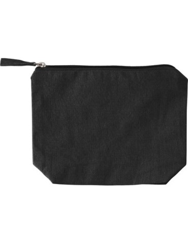 Trousse de maquillage personnalisée en coton recyclé Cressida pas cher 2