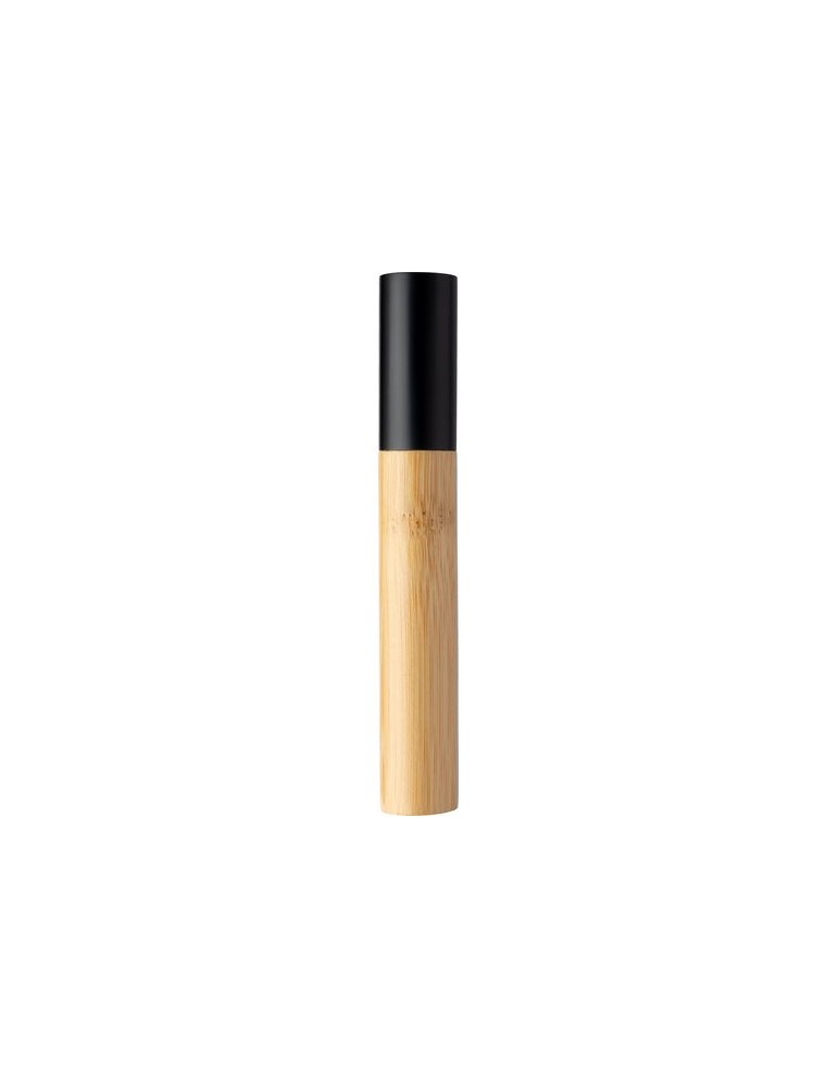 Stylo bille twist personnalisé en acier inoxydable et bambou Anke pas cher