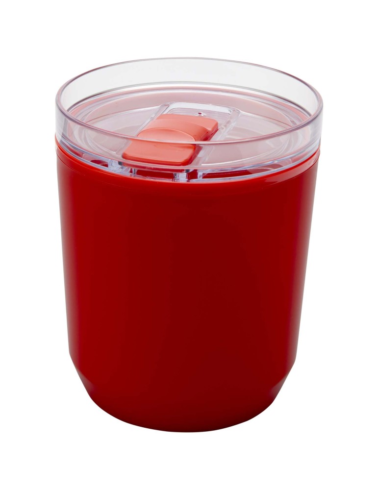 Gobelet Hudson double paroi en plastique recyclé de 180 ml