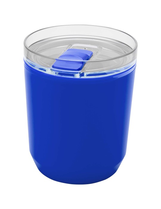 Gobelet Hudson double paroi en plastique recyclé de 180 ml