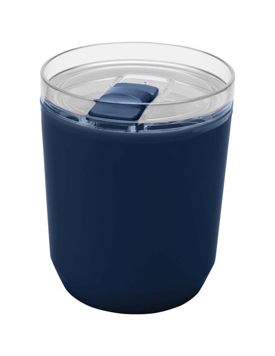 Gobelet Hudson double paroi en plastique recyclé de 180 ml