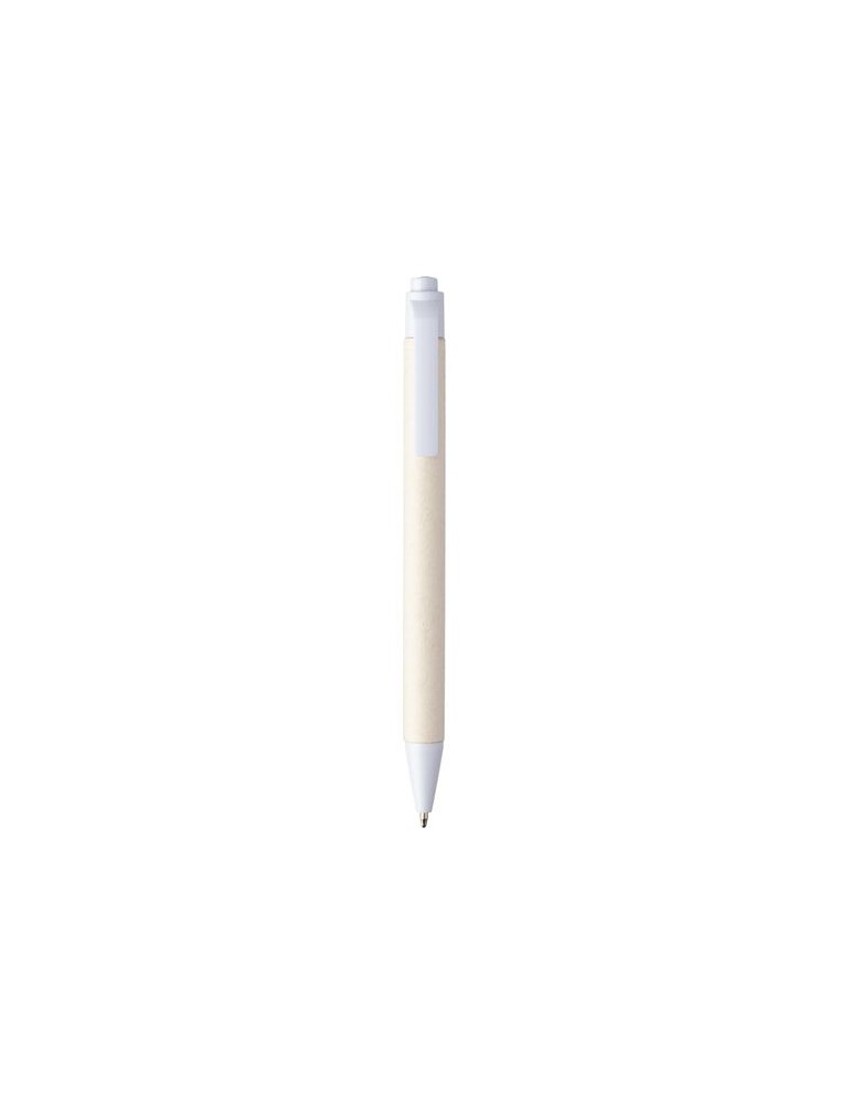 Stylo bille personnalisé en brique de lait recyclée Heike pas cher