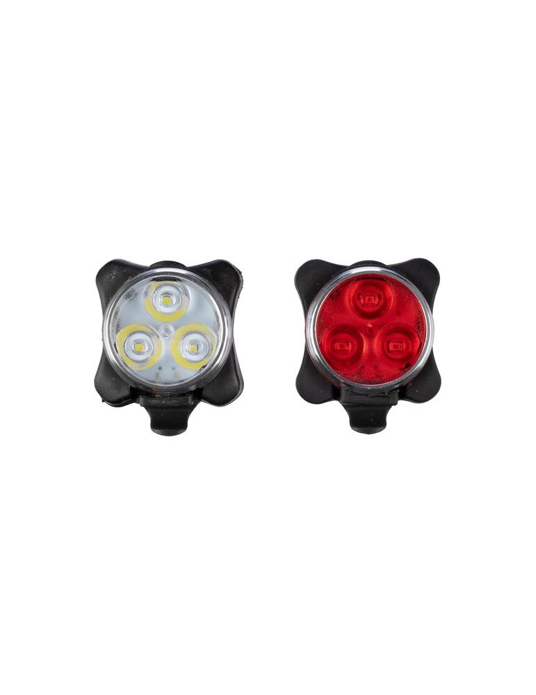 Set personnalisé de lampes à vélo Elisabeth pas cher