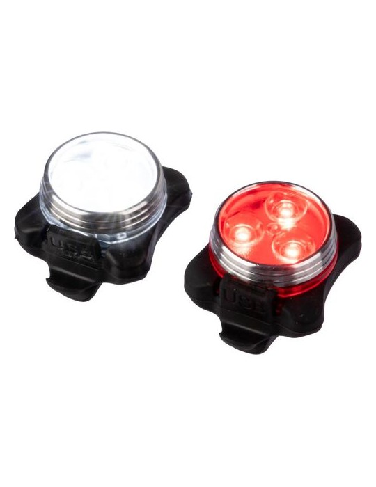 Set personnalisé de lampes à vélo Elisabeth pas cher
