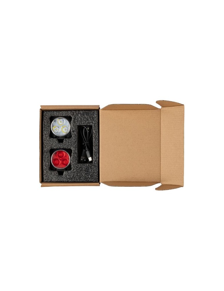 Set personnalisé de lampes à vélo Elisabeth pas cher