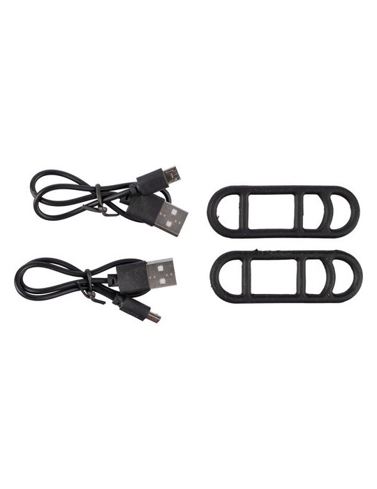 Set personnalisé de lampes à vélo Elisabeth pas cher