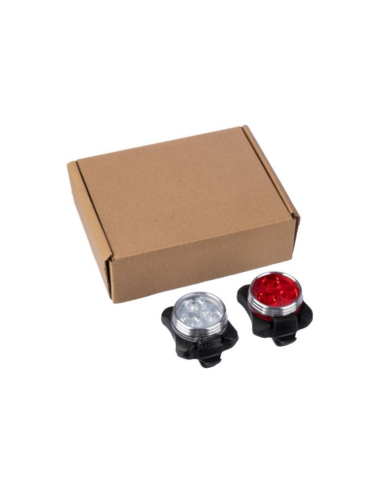 Set personnalisé de lampes à vélo Elisabeth pas cher