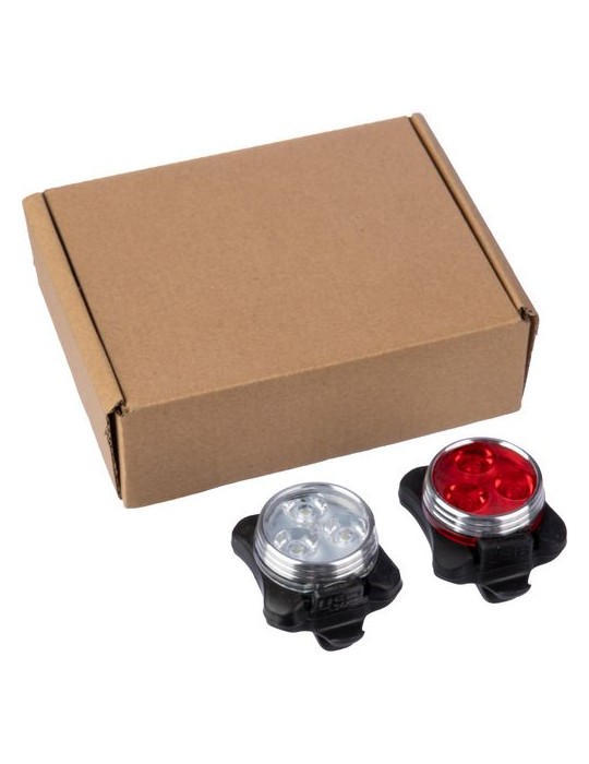 Set personnalisé de lampes à vélo Elisabeth pas cher