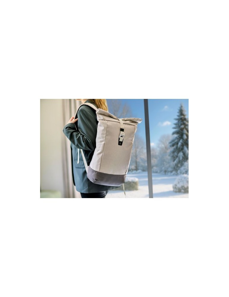 Sac à dos roll-top en rPET Personnalisé pas cher - Marlene