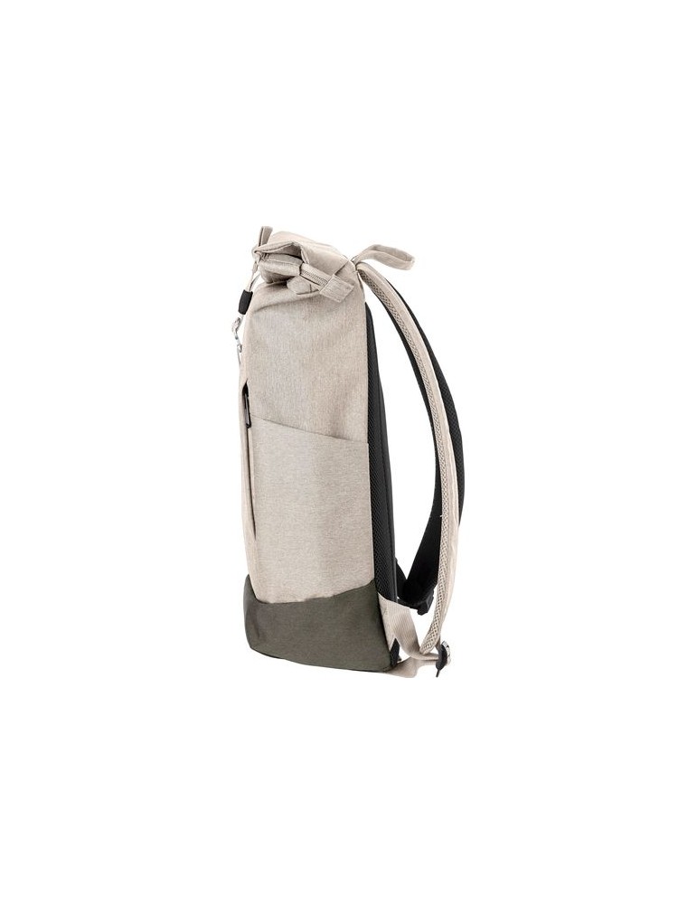 Sac à dos porte-ordinateur roll-top en polyester 600D - Oberon
