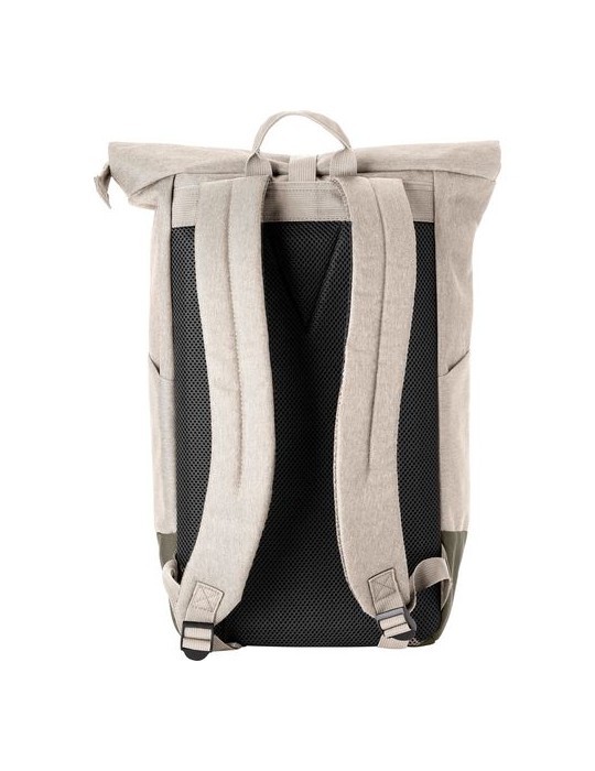 Sac à dos porte-ordinateur roll-top en polyester 600D - Oberon