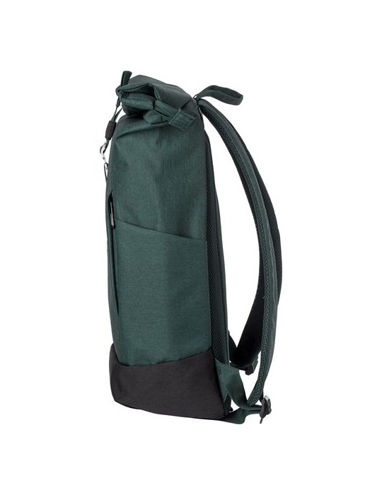 Sac à dos porte-ordinateur roll-top en polyester 600D - Oberon