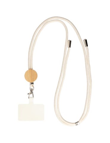 Porte-téléphone en coton Lanyard Personnalisé - Lucia