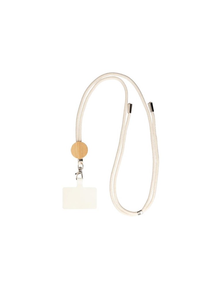 Porte-téléphone en coton Lanyard Personnalisé - Lucia