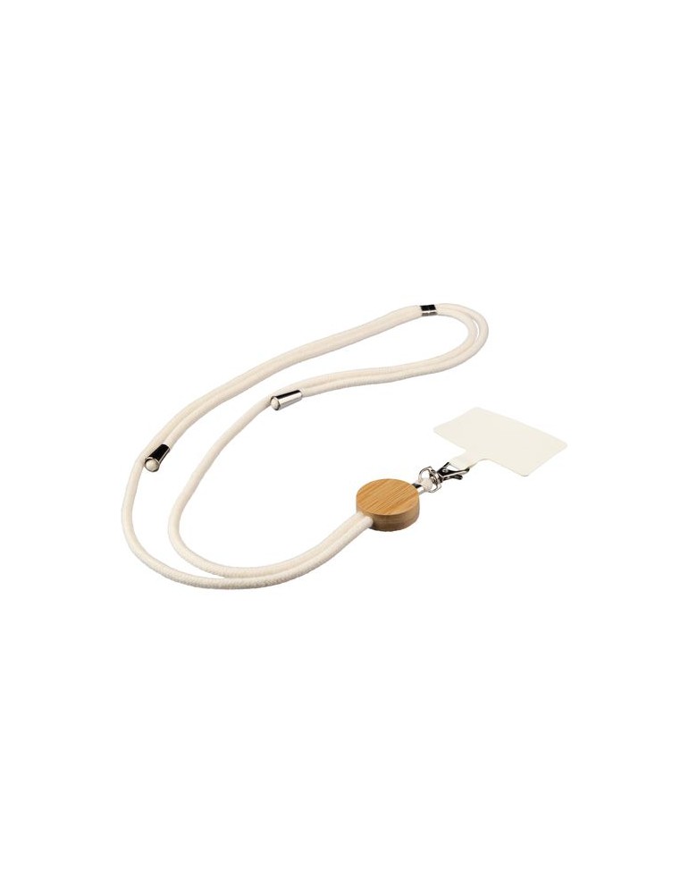Porte-téléphone en coton Lanyard Personnalisé - Lucia