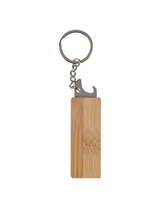 Porte-clés en bambou Publicitaire Original - Klaus