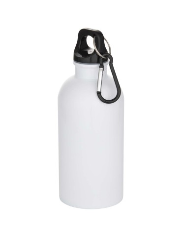 Bouteille d’eau Oregon de 400 ml en acier inoxydable recyclé à simple…