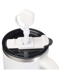 Capuchon de paille marquage logo en silicone | Sip