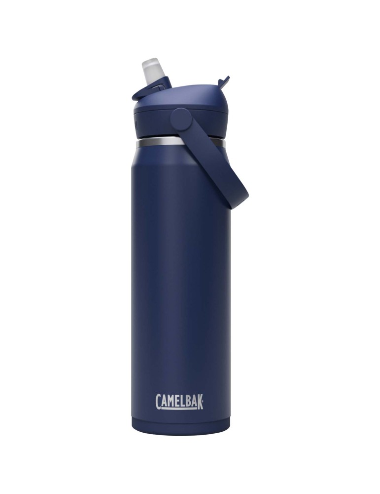 Bouteille d’eau en acier inoxydable de 740 ml avec paille à clapet…