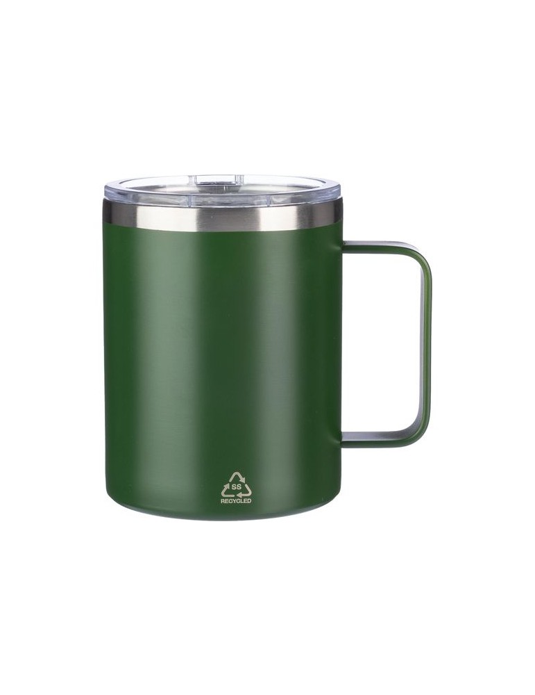 Mug Incassable en Acier Inoxydable - Renate Personnalisée pas cher