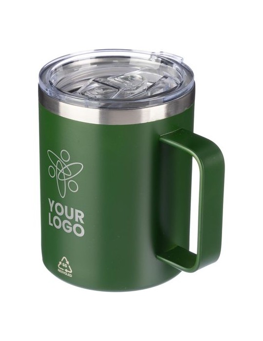 Mug Incassable en Acier Inoxydable - Renate Personnalisée pas cher