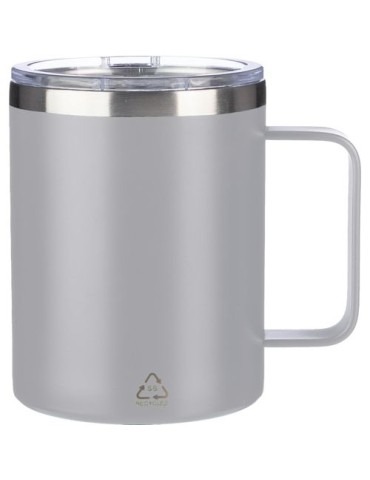 Mug Incassable en Acier Inoxydable - Renate Personnalisée pas cher 2