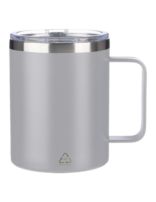 Mug Incassable en Acier Inoxydable - Renate Personnalisée pas cher