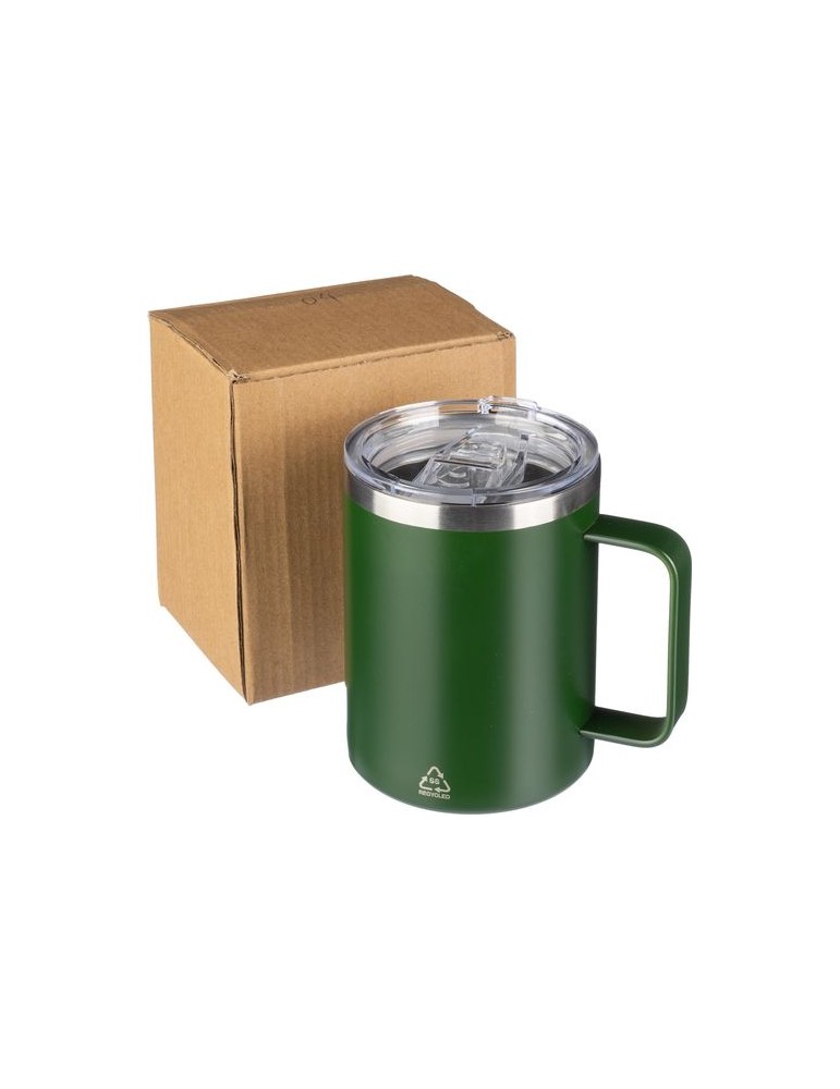Mug Incassable en Acier Inoxydable - Renate Personnalisée pas cher