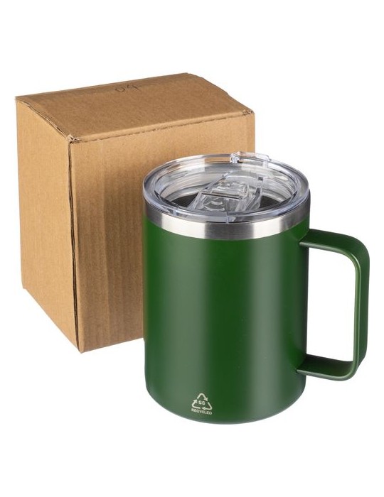 Mug Incassable en Acier Inoxydable - Renate Personnalisée pas cher