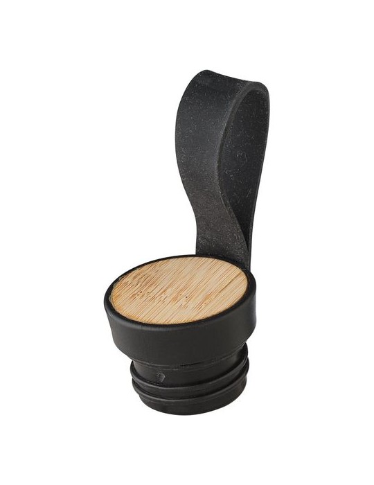 Gourde en rPET et Bambou 500 ml - Laia Personnalisée pas cher