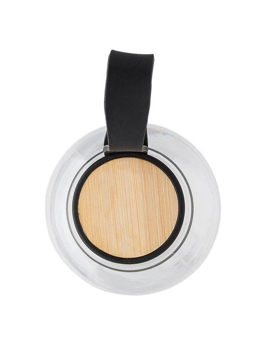 Gourde en rPET et Bambou 500 ml - Laia Personnalisée pas cher