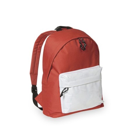 Sac à Dos Personnalisable de Sport - Discovery Matières : polyester Couleurs : blanc impression logo haute qualité