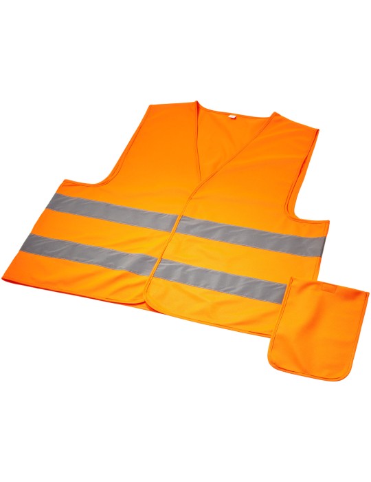Gilet de sécurité dans une pochette pour usage professionnel…
