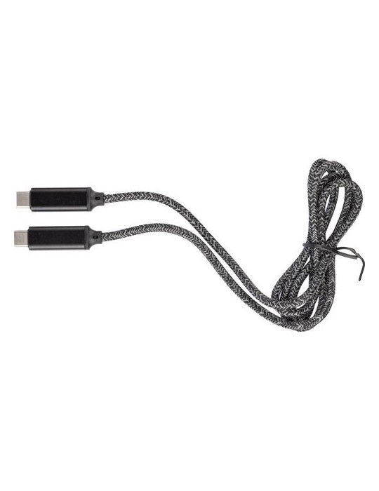 Câble de charge nylon 100W personnalisé Gerd | Objets Publicitaires