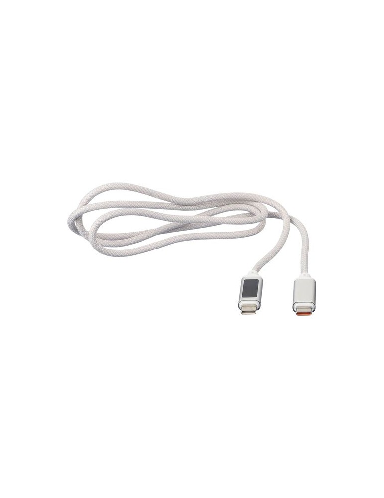 Câble de charge nylon 100W personnalisé Gerd | Objets Publicitaires
