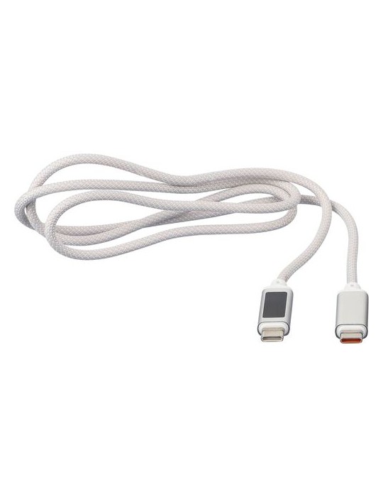 Câble de charge nylon 100W personnalisé Gerd | Objets Publicitaires