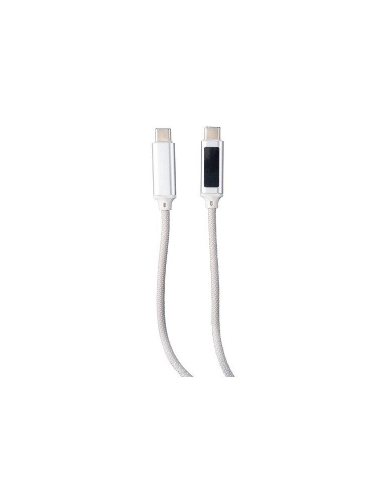 Câble de charge nylon 100W personnalisé Gerd | Objets Publicitaires
