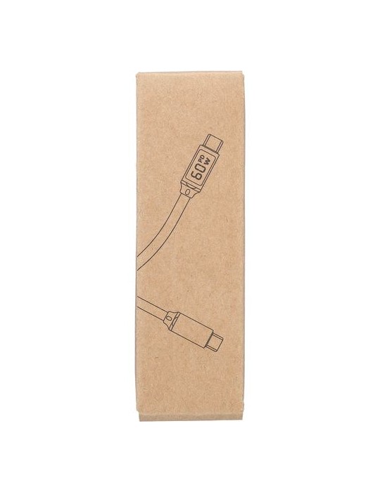 Câble de charge nylon 100W personnalisé Gerd | Objets Publicitaires