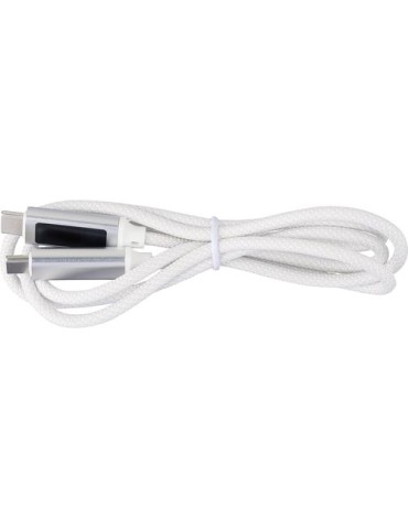 Câble de charge nylon 100W personnalisé Gerd | Objets Publicitaires 2
