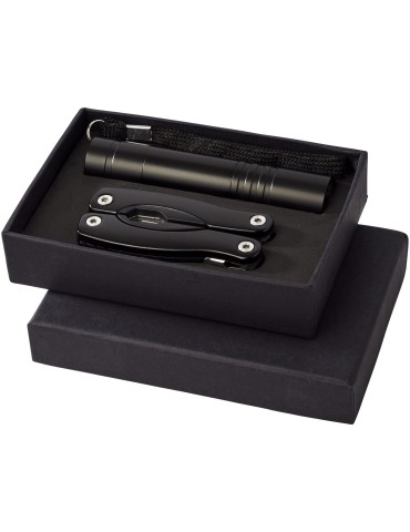 Ensemble couteau multi fonctions et lampe torche LED Scout