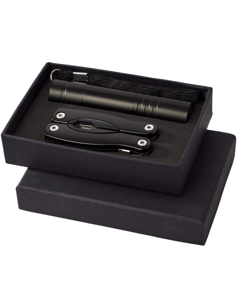 Ensemble couteau multi fonctions et lampe torche LED Scout