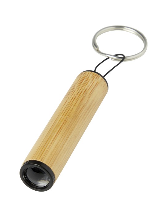 Porte-clés Cane en bambou avec lumière