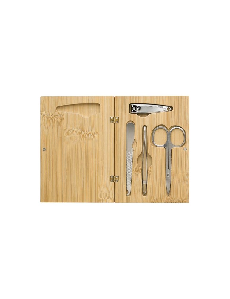 Set Manucure Pratique et en Bambou